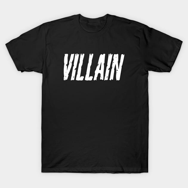 Villain T-Shirt by VideoNasties